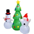 thumbnail image 3 of Inflable de Navidad Houzer 1.7m Muñecos de Nieve con LED, 3 of 6