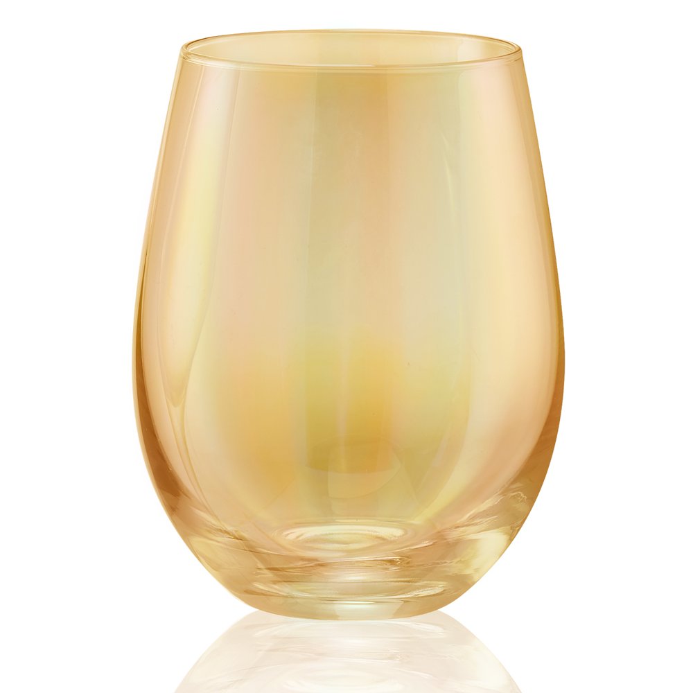 gold wine tumbler