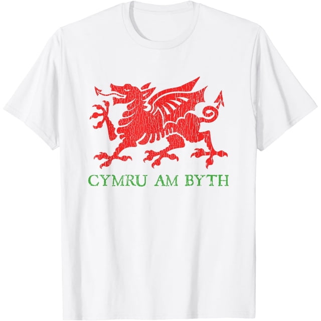 Cymru Am Byth Welsh Rugby Dragon Wales Player Pride Gifts Camiseta