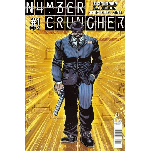 Numbercruncher #1 VF ; Titan Comic Book