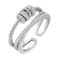 thumbnail image 3 of Anillo de ansiedad, para mi hija, anillo abierto ajustable para el dedo, para mi hija, tecnología de vanguardia, 3 of 8