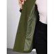 thumbnail image 5 of Abrigo de invierno para mujer INSPIRE CHIC con solapa muesca, abrigo trench de doble botonadura, talla XL, verde ejército, 5 of 6