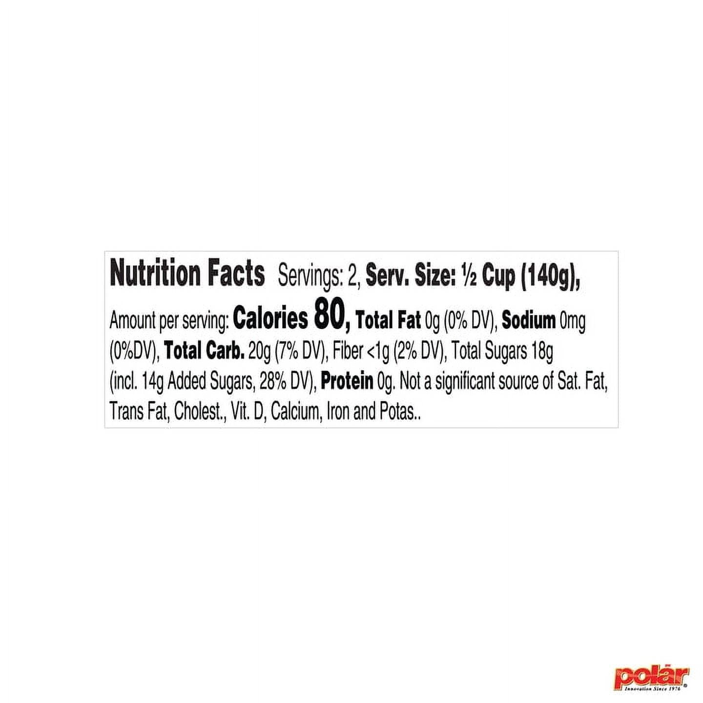 MW Polar Fuji Apple Slices in Light Syrup 10 oz Jar (Pack of 12)