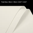 thumbnail image 2 of Pearlescent Film Flower Wrapping Paper 22.8x22.8 Inch Waterproof Light Beige Pack of 20, 2 of 7