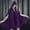 Purple#97, variant on Wowcloth Unisex Full - Length Hooded Robe Cloak - Solid Color Halloween Cosplay Costume Long Cape