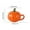 Pumpkin cup with lid, variant on Halloween Pumpkin Cup Cute Ceramic Pumpkin Mug Funny Ceramic Coffee Mug Pumpkin Tea Cups Cereal Bowl Candy Cookie Jar Autumn (pumpkin cup)
