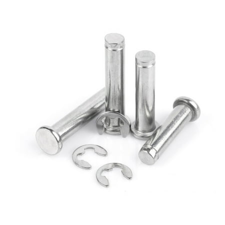 

(2 pieces ) 304 Stainless Steel Stuck Cylindrical Positioning Screw Set M12x70mm.