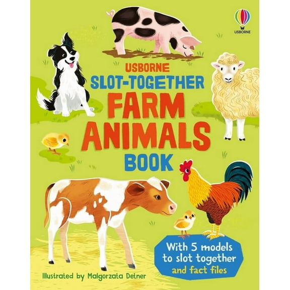 Slot-Together Slot-Together Farm Animals Book, (Board Book)