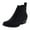 Black Grainy Faux Leather, variant on Caddie Women's Boots Black Grainy Faux Leather Size 6.5 M