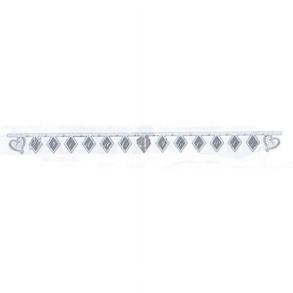 Bridal Shower Silver Banner (1ct)