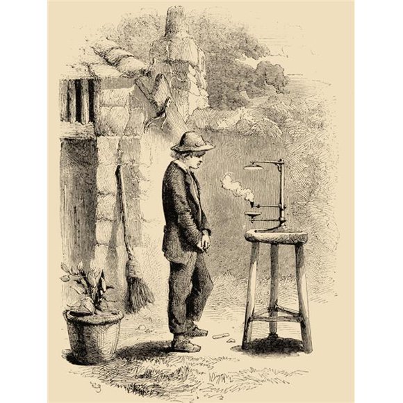 Posterazzi DPI1857356LARGE Sir Humphrey Davy 1778-1829. English Chemist & Inventor. Inventor of The Davy Lamp Poster Print, Large - 26 x 34