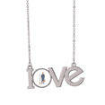 thumbnail image 1 of El conserje, el conserje, el Benjamín. Collar de amor colgante joyería de encanto, 1 of 3