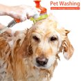 thumbnail image 3 of Pincel de Agua de Rociador de Ducha anti-kink para mascotas para rociadores de agua para perros y gatos Cabezales de ducha de aseo con agujas suaves, 3 of 7