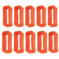 thumbnail image 1 of Correa de Reloj Sunnimix 10pcs Retención de Aro Retenedor de Bucle Soporte Naranja, 1 of 7