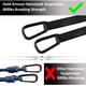 thumbnail image 4 of Hamaca de camping Gold Armor – Hamaca doble XL portátil accesorios de camping equipo para exterior interior con correas para árboles, marca con base en Estados Unidos (púrpura y naranja), 4 of 5