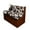 Brown Cow Print, variant on Yuyamidu Leopard Print RV Dinette Cushion Covers Elastic Loveseat Slipcovers for Travel Trailer Couch 2 Pack RV Couch Covers Soft RV Cushion Covers Camper Accessories