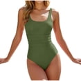 thumbnail image 3 of Yievot One Piece Swim Suits for Women Slimming Modest Swimsuit Tummy Control Sporty Bathing Suit, 3 of 6