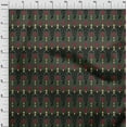 thumbnail image 3 of oneOone Polyester Lycra Fabric Stripe & Paisley Ikat Decor Fabric Printed BTY 56 Inch Wide, 3 of 4