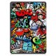 thumbnail image 5 of Funda para tableta con soporte triple y función de encendido/apagado automático para Galaxy Tab A9+ (Graffiti), 5 of 9