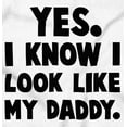 thumbnail image 2 of Cute I Look Like Daddy Dad Joke Youth T Shirt Tee Boys Infant Toddler Brisco Brands 18M, 2 of 6