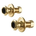 thumbnail image 3 of Kingston Brass AEU4108 Aqua Vintage 1-3/4-Inch Wall Union Extension, Brushed Nickel, 3 of 6