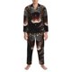 thumbnail image 3 of Fotbe Playful Baby Hippo Splash Pijama de Hombre con Estampado de Manga Larga, Conjunto de 2 Piezas, Ropa de Dormir Suave y Cómoda con Bolsillos-Medium, 3 of 7