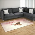 thumbnail image 3 of Every Fart is Love Note Dachshund Guilty Face Happy Valentine's Indoor Rug Wiener Dog Lover Gifts Idea Carpet Living Bed Room Sofa Home Decor - 01016, 3 of 5