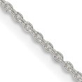 thumbnail image 3 of 925 Sterling Silver 1.5mm Cable Chain Bracelet, 3 of 5
