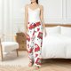 thumbnail image 4 of Fotbe Fire Truck Pantalones de Pijama para Mujer, Pantalones de Dormir, Pantalones Pj con Cordón y Bolsillos-3X-Large, 4 of 6