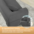 thumbnail image 4 of Floor Sofa Sofa-in-a-Box, No Installation & Easy to Transport Memory Foam With Individual Pocket Springs Seat, 4 of 6