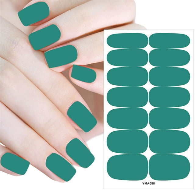 Nail Stickers And Style Set For Women Full Wraps Polished Nails DIY Platform Competitive Title