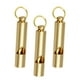 thumbnail image 3 of Silbatos de cobre para exteriores (3 unidades) con llavero retro., 3 of 6