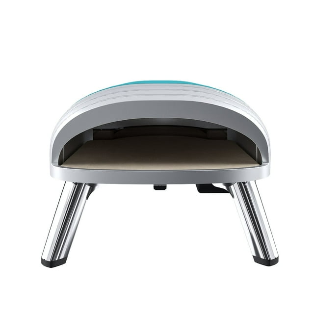 Unique Appliances Classic Retro Outdoor 12" Propane Pizza Oven Matte Turquoise