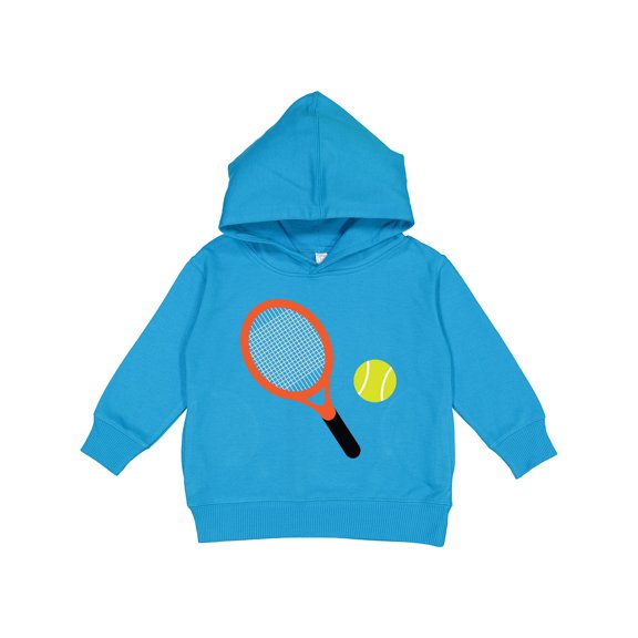 Inktastic Tennis Racket and Ball Toddler Hoodie