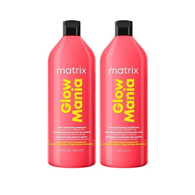 Matrix Glow Mania Color Protecting Shampoo and Conditioner