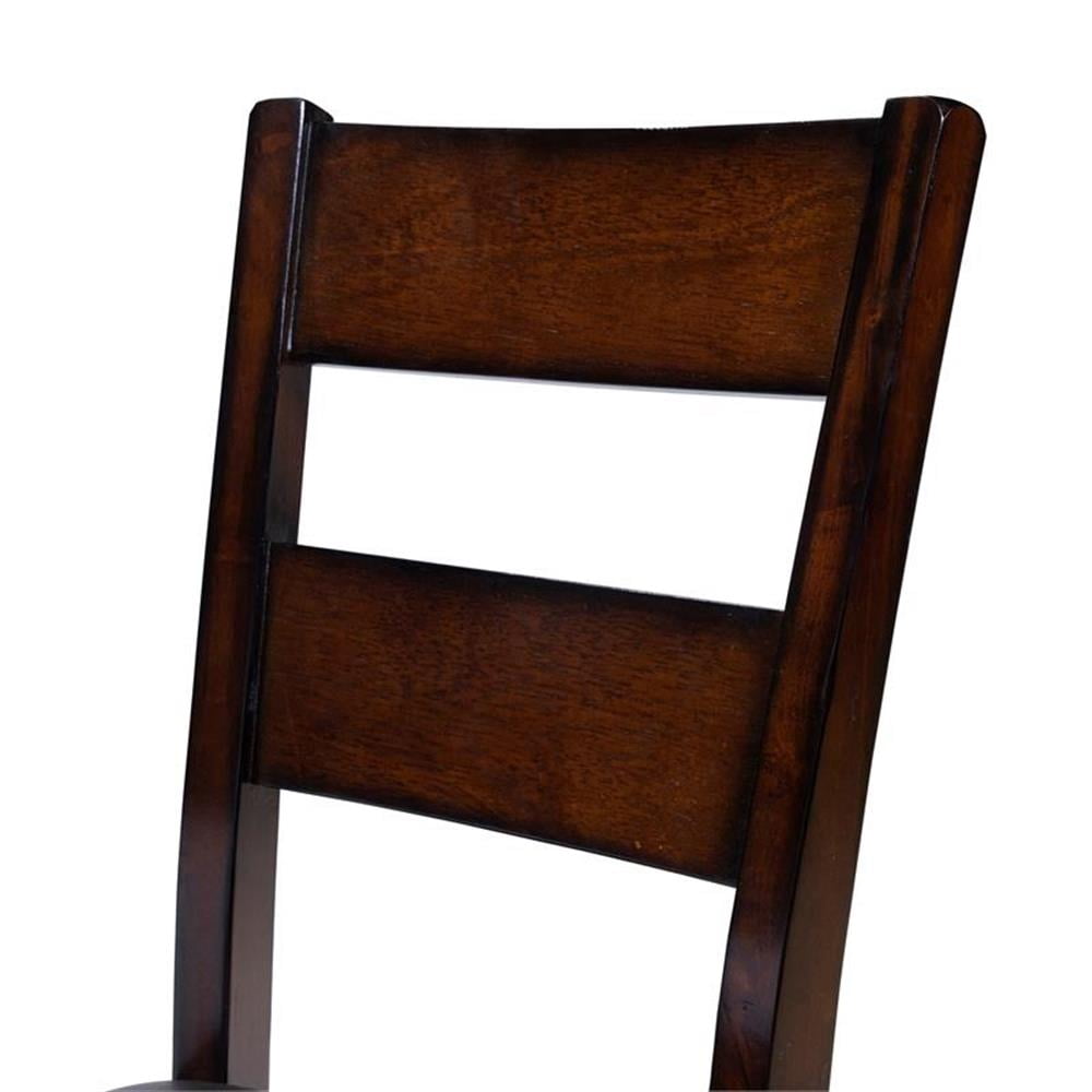 Furniture of America Arlen Wood Dining Chair in Dark Cherry (Set of 2)