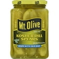 thumbnail image 2 of (12 pack) Mt. Olive Kosher Dill Spear Pickles with Sea Salt - 24 fl oz jar, 2 of 7