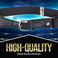 thumbnail image 2 of Hold'em Kids Elastic Adjustable Belt with Leather Closure for Male Toddler - Teal, 2 of 7