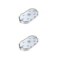 thumbnail image 2 of Luces de Coche Riwesomey Sensor Táctil Recargable 2 Piezas Blanco, 2 of 6