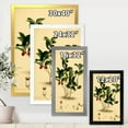 thumbnail image 4 of Designart 'Ancient Plant Life III' Traditional Framed Art Print, 4 of 4