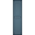 thumbnail image 5 of 14 3/4"W x 43"H EverColor Raised Panel Exterior Vinyl Shutters, w/Installation Shutter-Lok's & Matching Screws (Per Pair), Classic Blue, 5 of 9