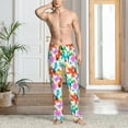 thumbnail image 2 of Rateoe Colorful Air Balloons Pattern Men’s Ultra-Soft Comfy Pajama Lounge Pants Sleepwear,Comfortable Lounge Wear,lightweight Pajamas, Casual Home Wear-XX-Large, 2 of 6
