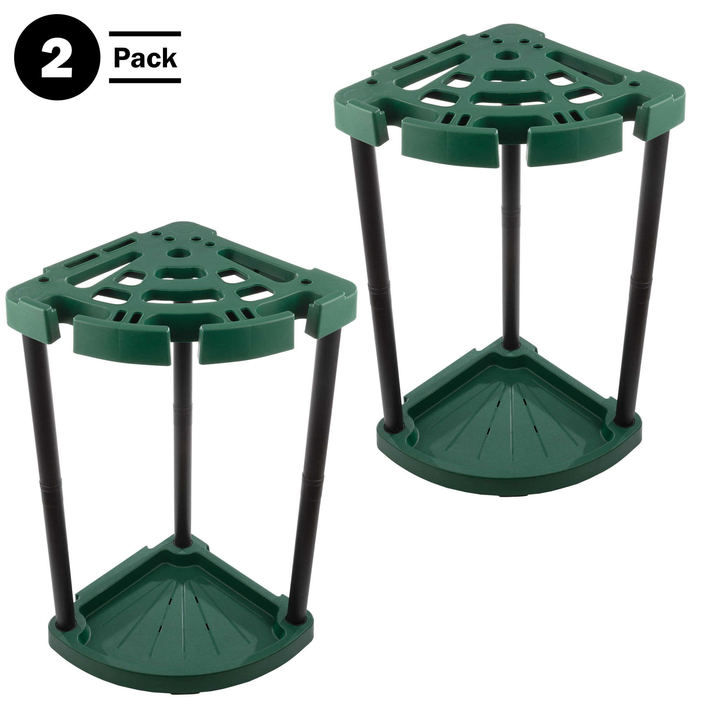 Stalwart Tool Organizer 2-Pack - Garage Storage Rack for 48 Yard Tools