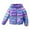 Purple, variant on Mercatoo Winter Shiny Hooded Puffer Jacket for Kids Toddler Girls Long Sleeve Zip Up Down Outwear Lightweight Warm 5t Winter Cost