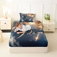 thumbnail image 4 of Erosebridal Modern Fighter Plane Twin Sheet Sets for Boys Men, Aircraft Airplane Bedding, 1 Flat Sheet, 1 Fitted Sheet and 1 Pillowcase, 4 of 5
