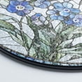 thumbnail image 3 of Forget-Me-Not Flower Stained Glass Suncatcher, Flower Window Hanging, Floral Sun Catcher, Nature Inspired Art, Botanical Glass Home Decor, 3 of 3