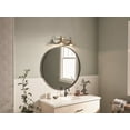 thumbnail image 4 of 45944CPZ Kichler Lighting Clyde - 2 Light Bath Vanity Approved for Damp Locations - with Vintage Industrial inspirations - 7.25 inches tall by 16.75, 4 of 12