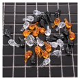 thumbnail image 4 of 50 pcs Reusable Plastic Skull Snowman Head Halloween Christmas Tree Bar Party Decoration Random Color, 4 of 9