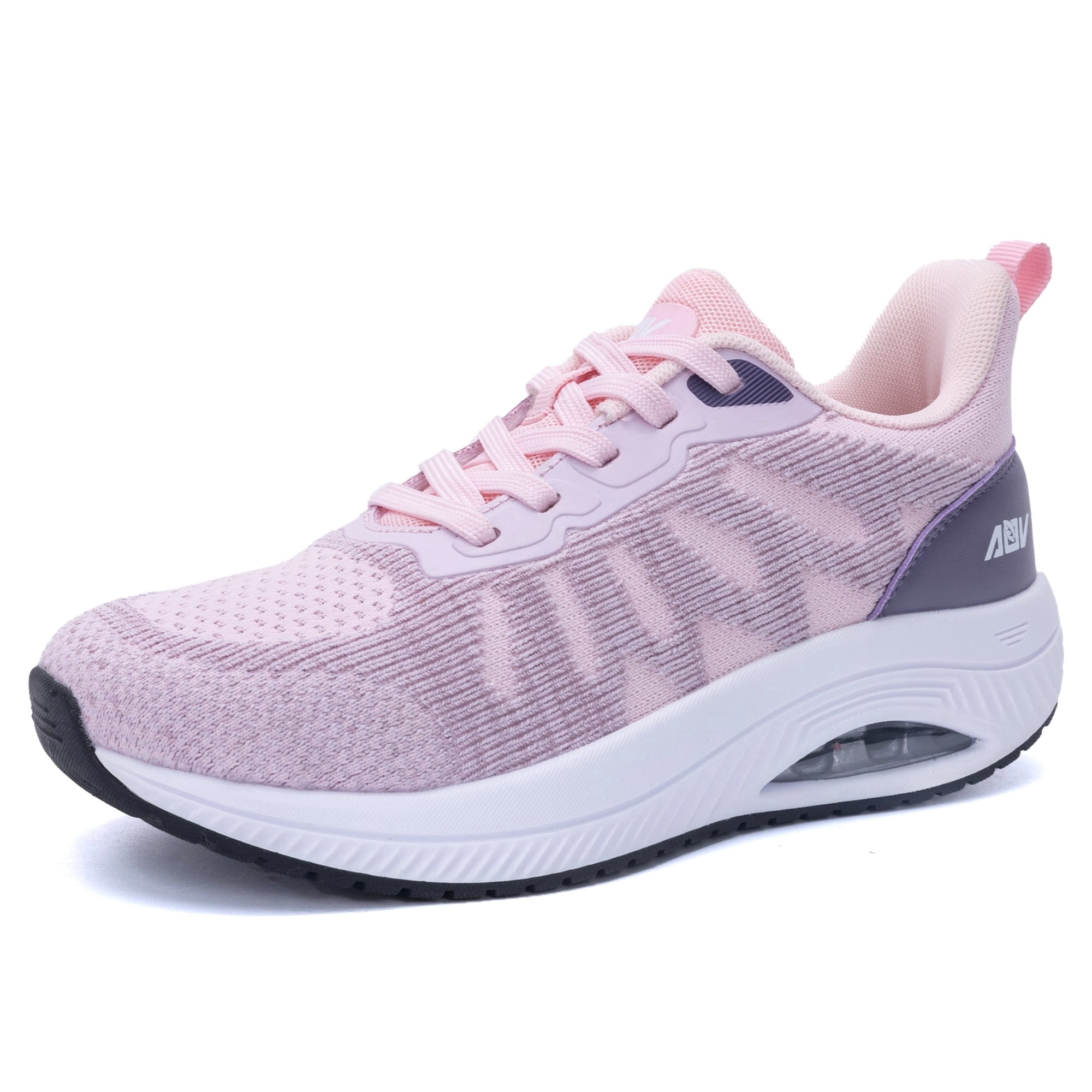MAFEKE Women's Orthotic Sneakers, Breathable Mesh Arch Support Walking Shoes for Plantar Fasciitis, Pink Size 7