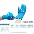 thumbnail image 5 of Vgo... 1-Pair Kids Gardening Gloves Ages 3-9| Natural Latex Grip|Breathable Yard Work & DIY Safety Gloves, Machine Washable For Outdoor Play (XS, Blue, KID-RB6013), 5 of 7